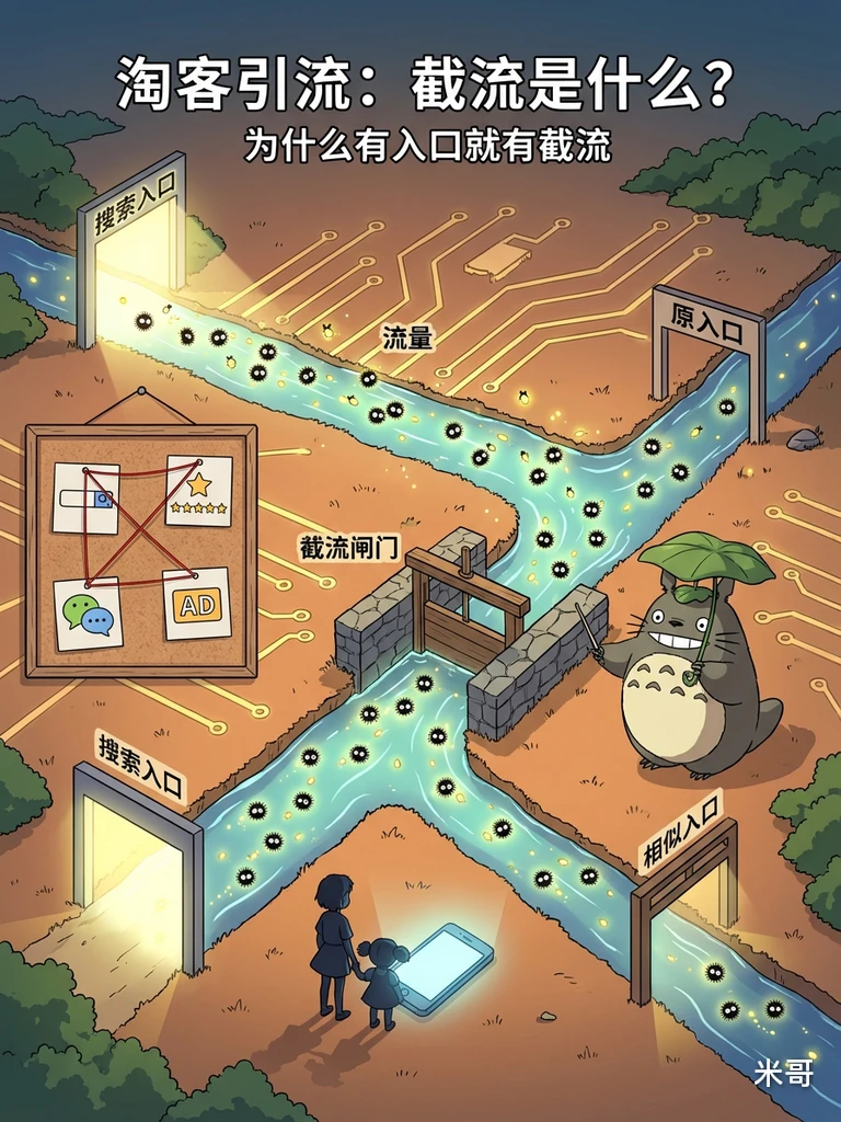 淘客截流是什么？龙猫讲清楚