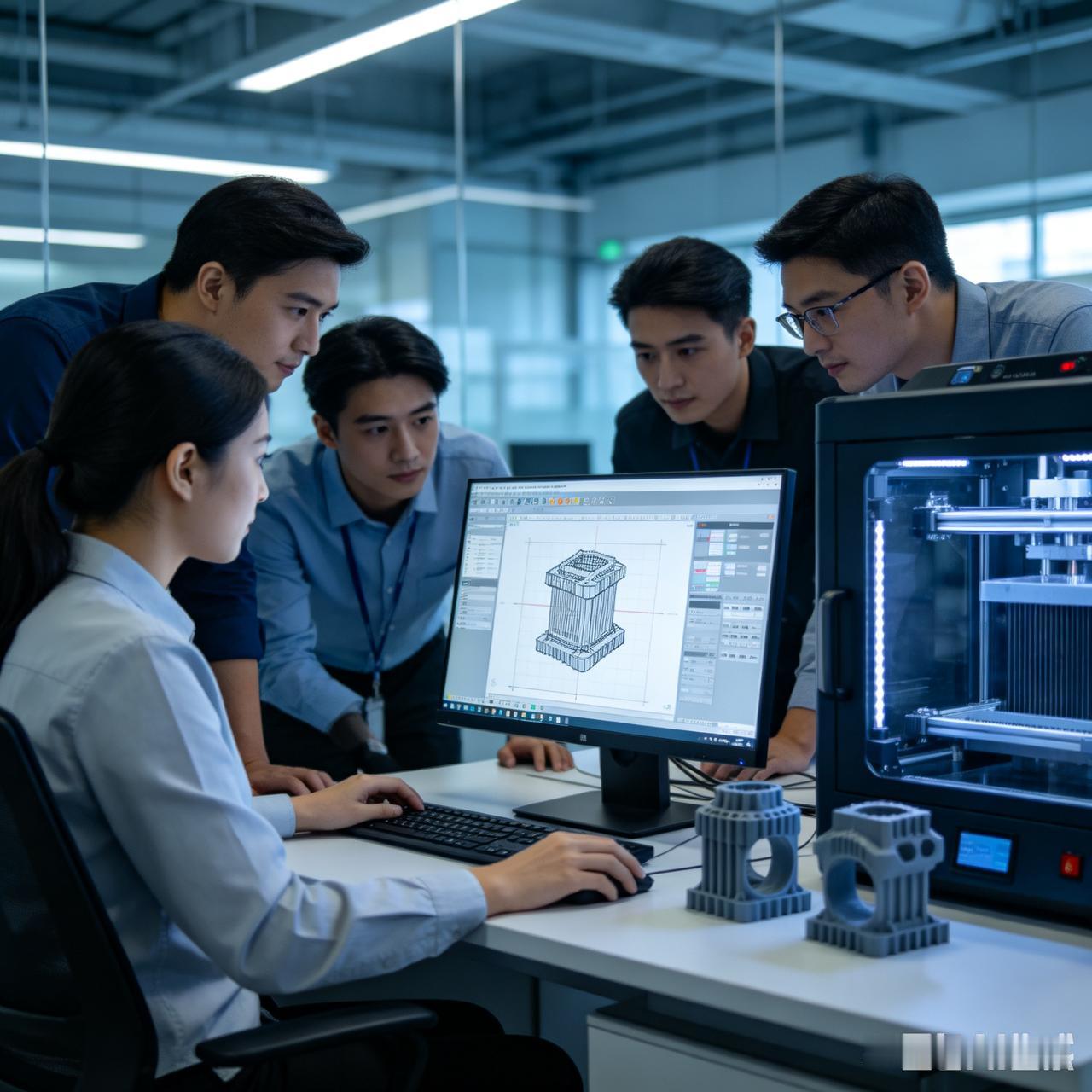 全球每10台3D打印机，9台来自深圳。当年欧美垄断的赛道，中国硬是干到了世界第一