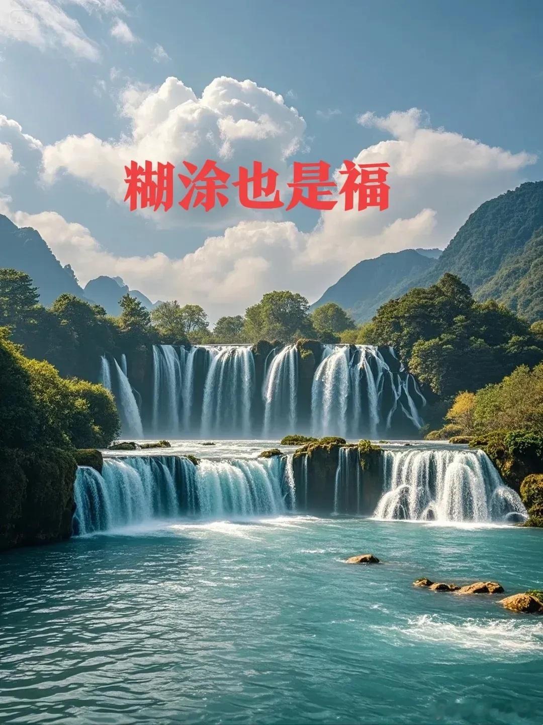 人，不要活得太清醒，糊涂一点好，一半装傻，一半装哑。有些人有些事，心里清楚，表面
