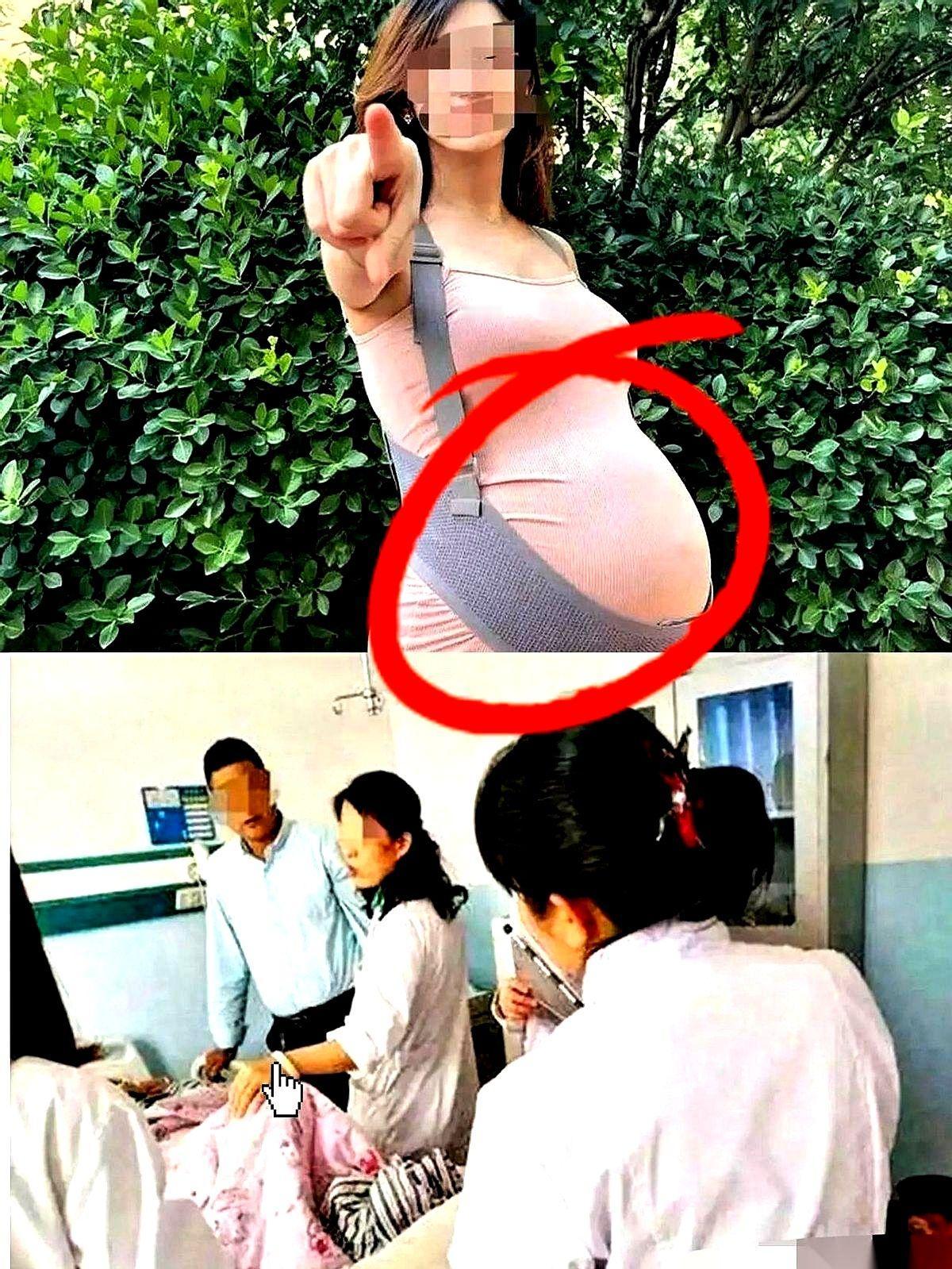 湖北这位准妈妈，前一秒还在跟我显摆孩子“劲儿大”，一脸当妈的傲娇。
可当医生眉头