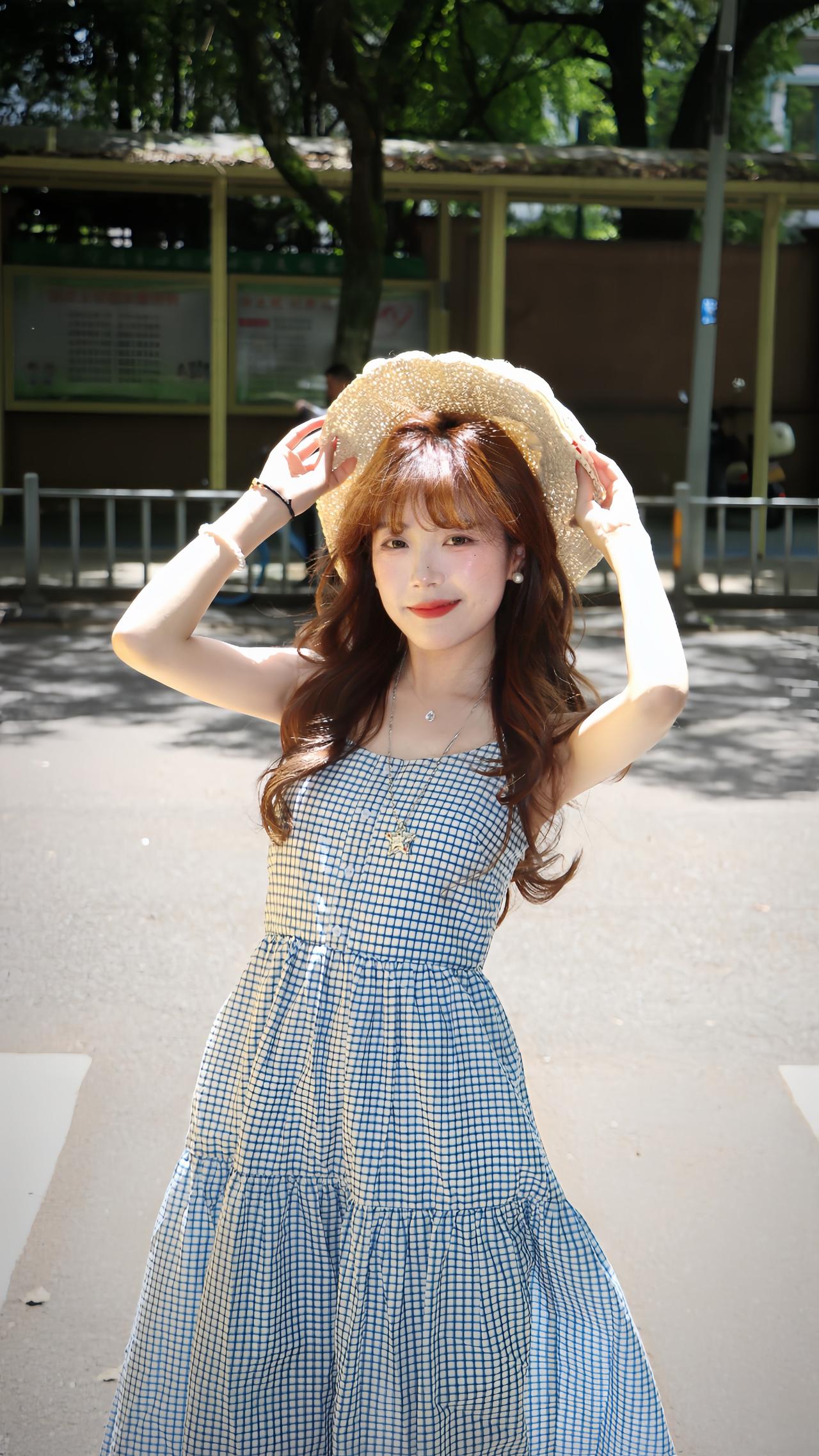 少女感夏日ootd 初恋裙