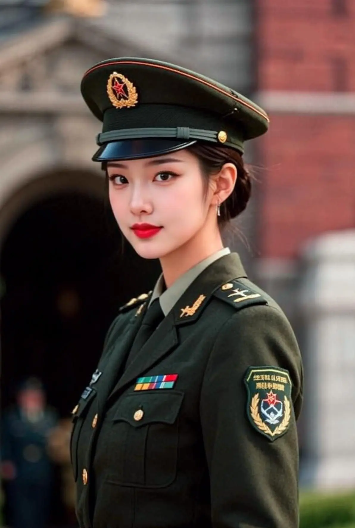 AI戎装英气
