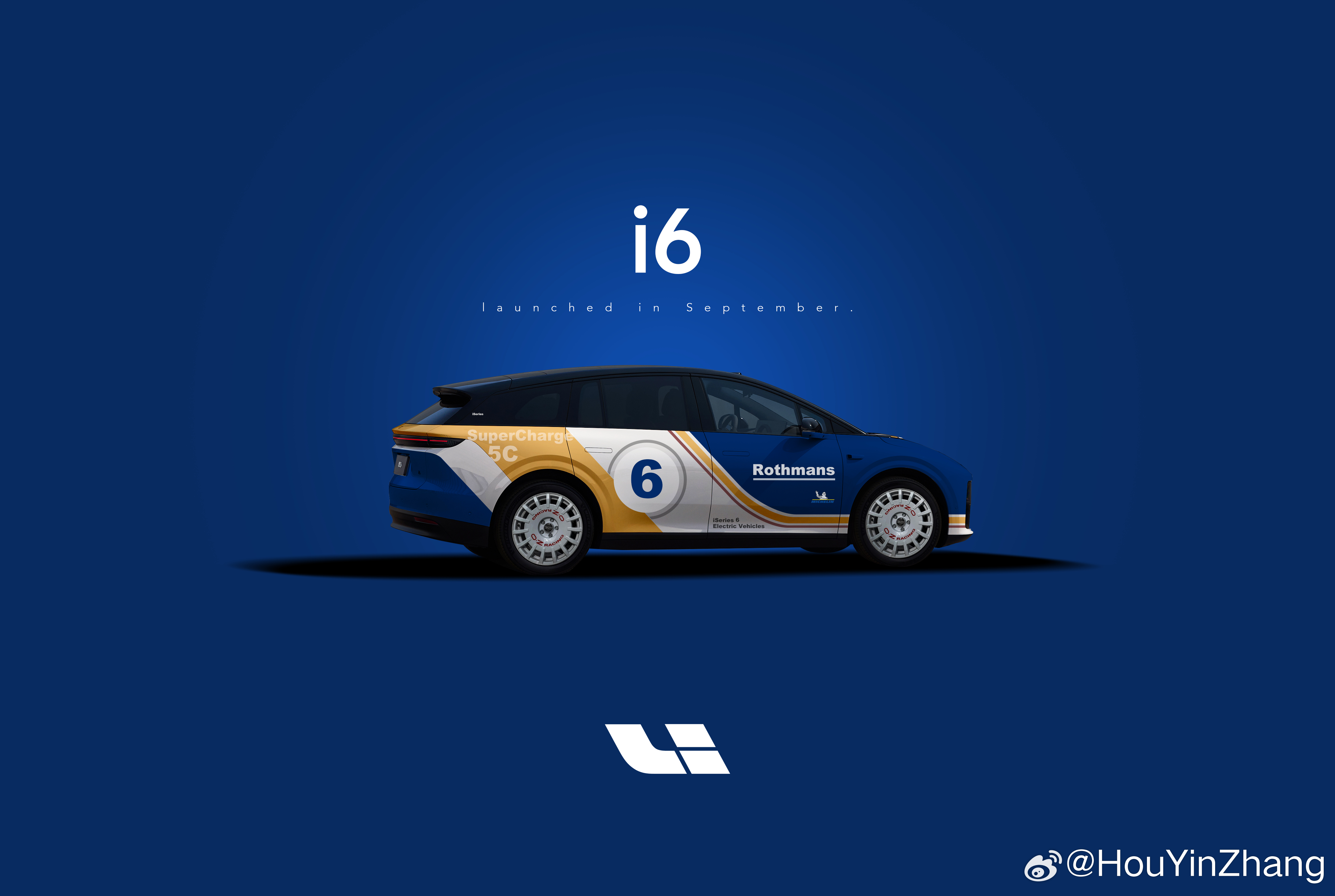 理想i6的图被网友用Ai玩出了花小车改个性化最好玩了理想i6 ​​​