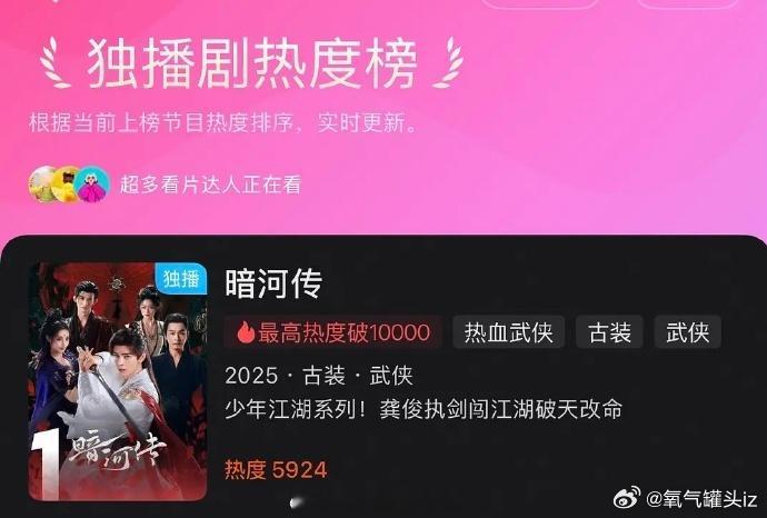 大家都还没有走出暗河传