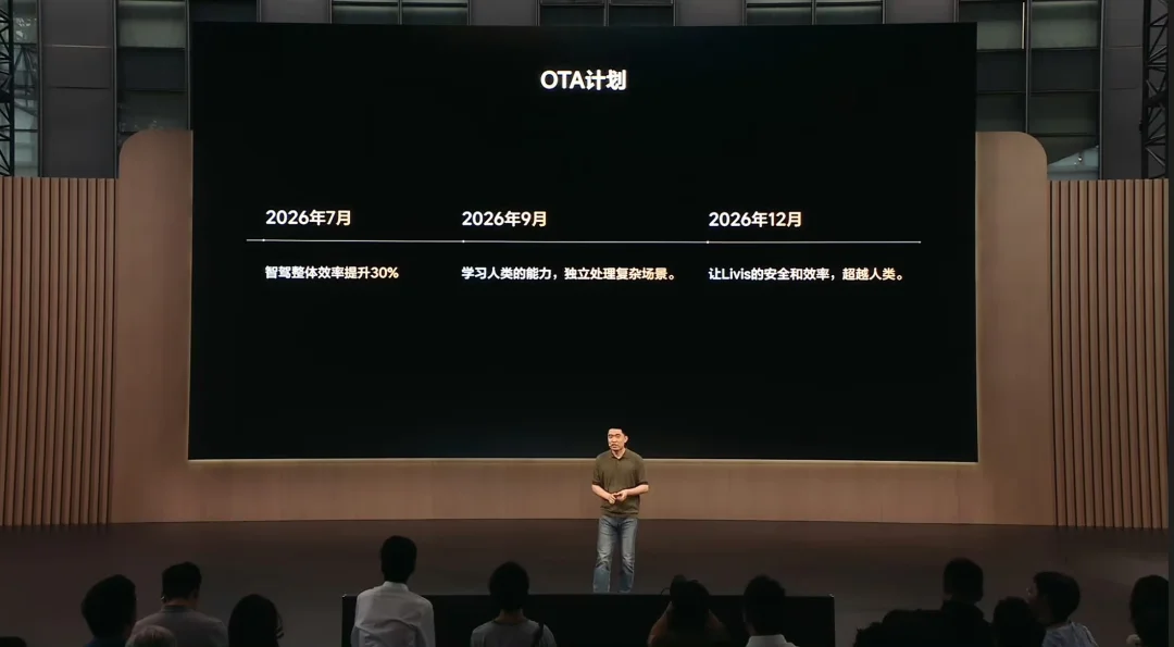 理想车主有福了！李想在发布会上公布了Livis车型2026年OTA成长...