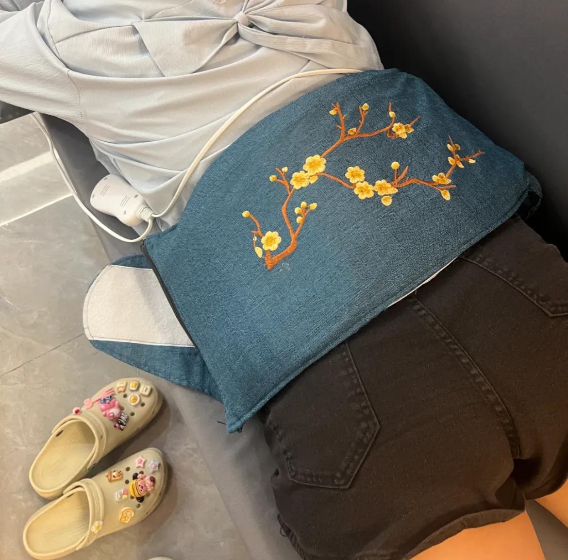 也就热敷了半个月，真的有du！！！！！
我专注于八髎穴区域，每日热敷约30分钟，