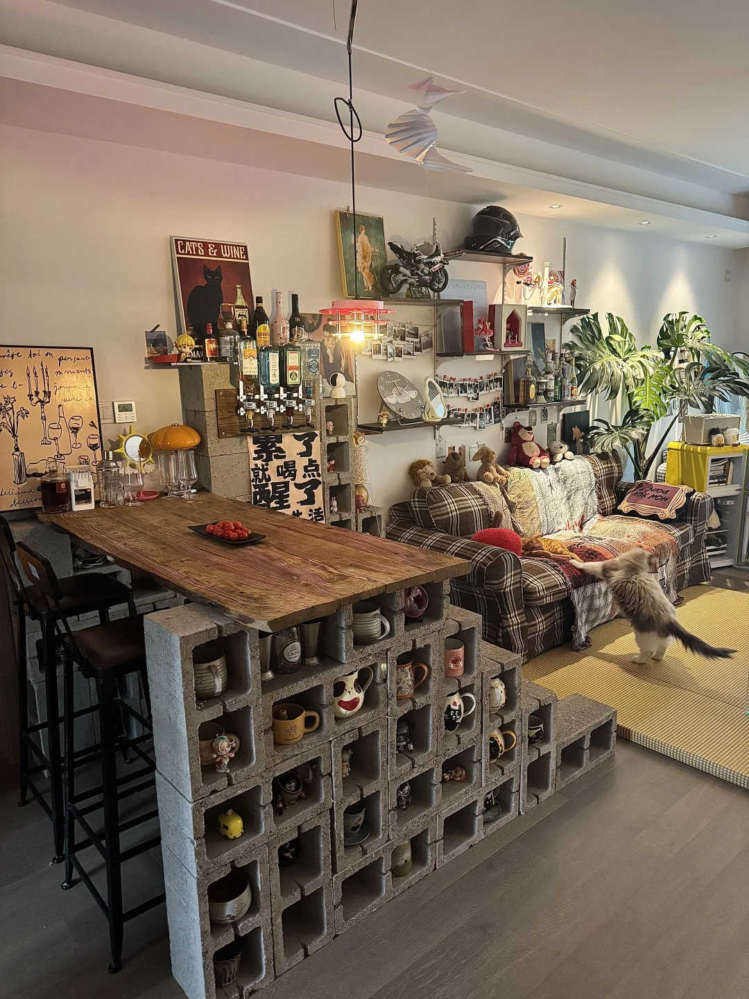 网友说看到我家的客厅，就感觉脚指开始痛了