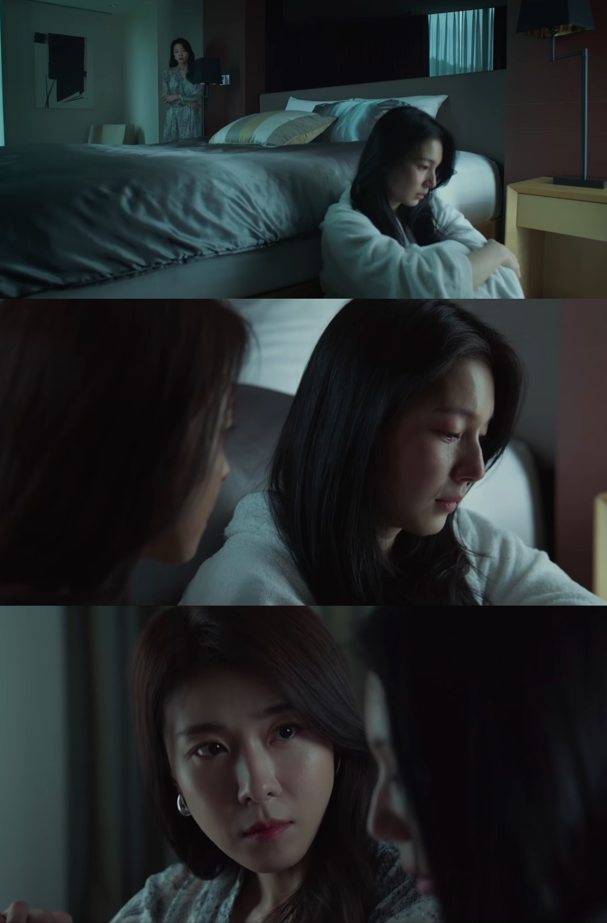 看到韩智秀被威胁拍戏，打电话给女主没接听，还以为要被欺负惨 结果秋尚雅霸气护妻登