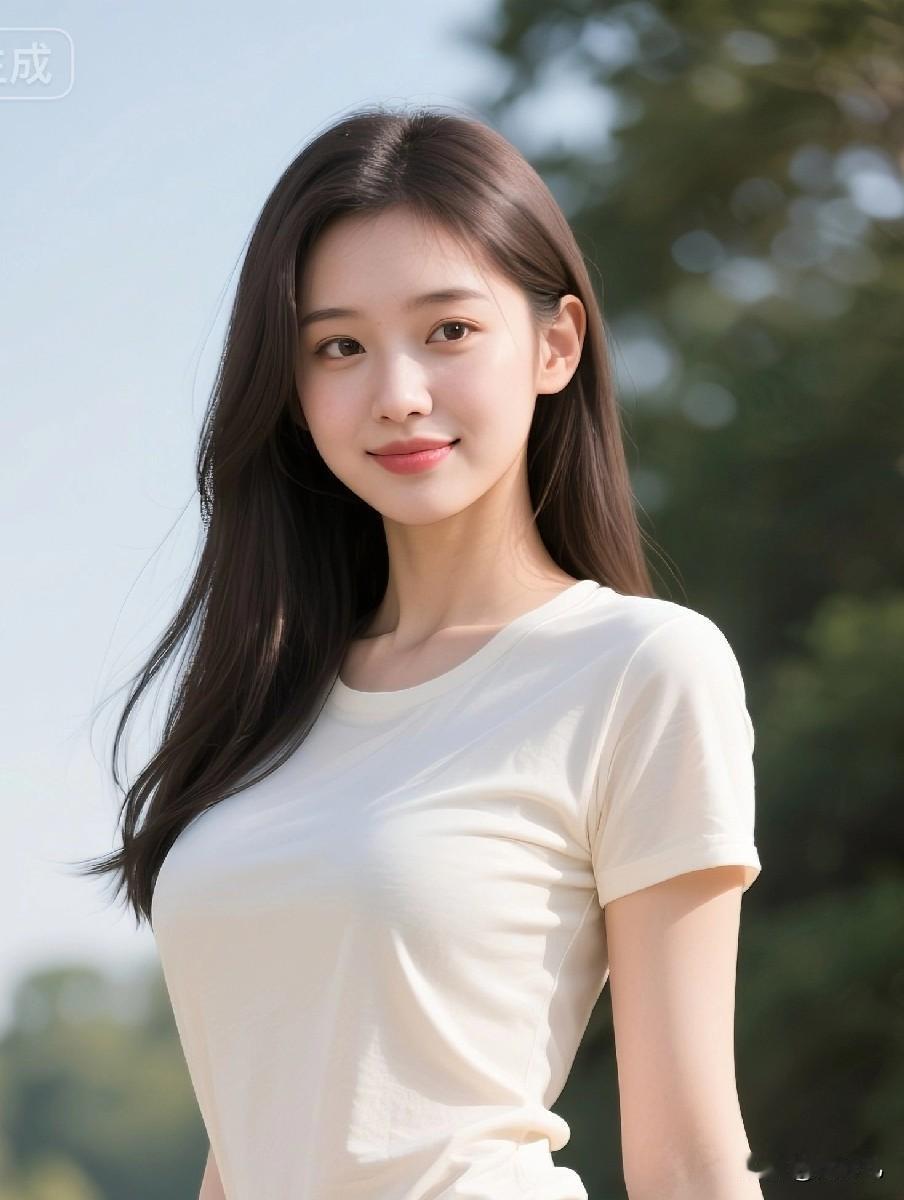 繁华落尽见真淳，简单的白T牛仔裤，藏着最自在的灵魂。生活态度 松弛感