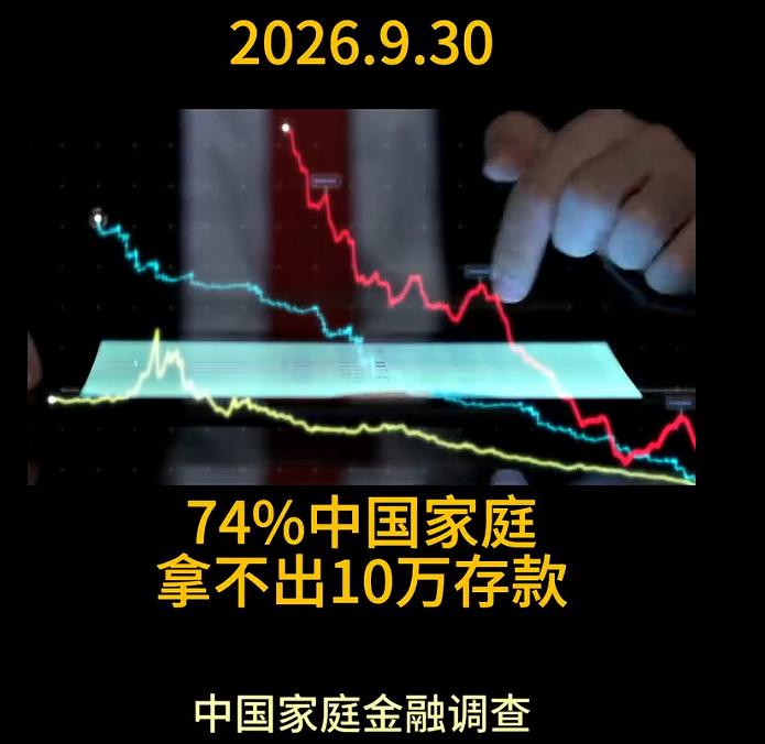 超七成中国家庭拿不出十万存款，这是西南财经大学一项调查显示，根据调查显示，全国家