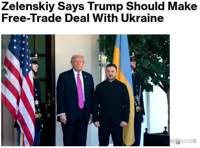 【乌克兰寻求与美国达成零关税贸易安排】
 
乌克兰正在研究与美国签署自由贸易协定