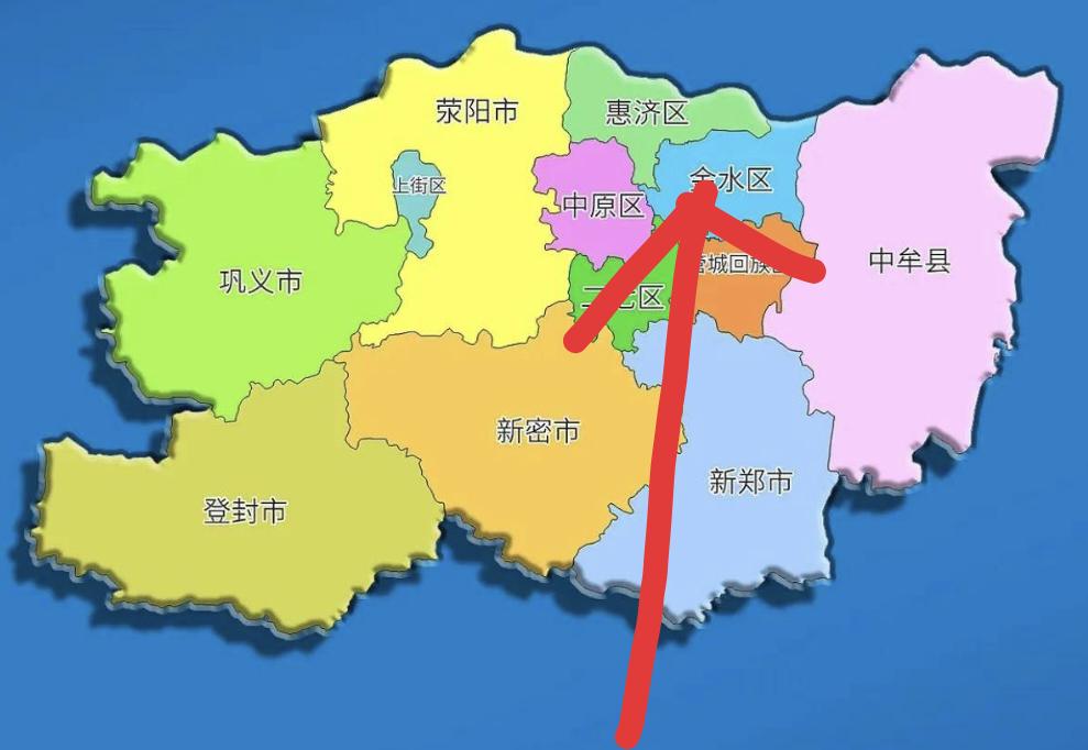 郑州金水区，算是郑州的核心城区了，
1960年依托金水河设立郑州市金水区；
历经