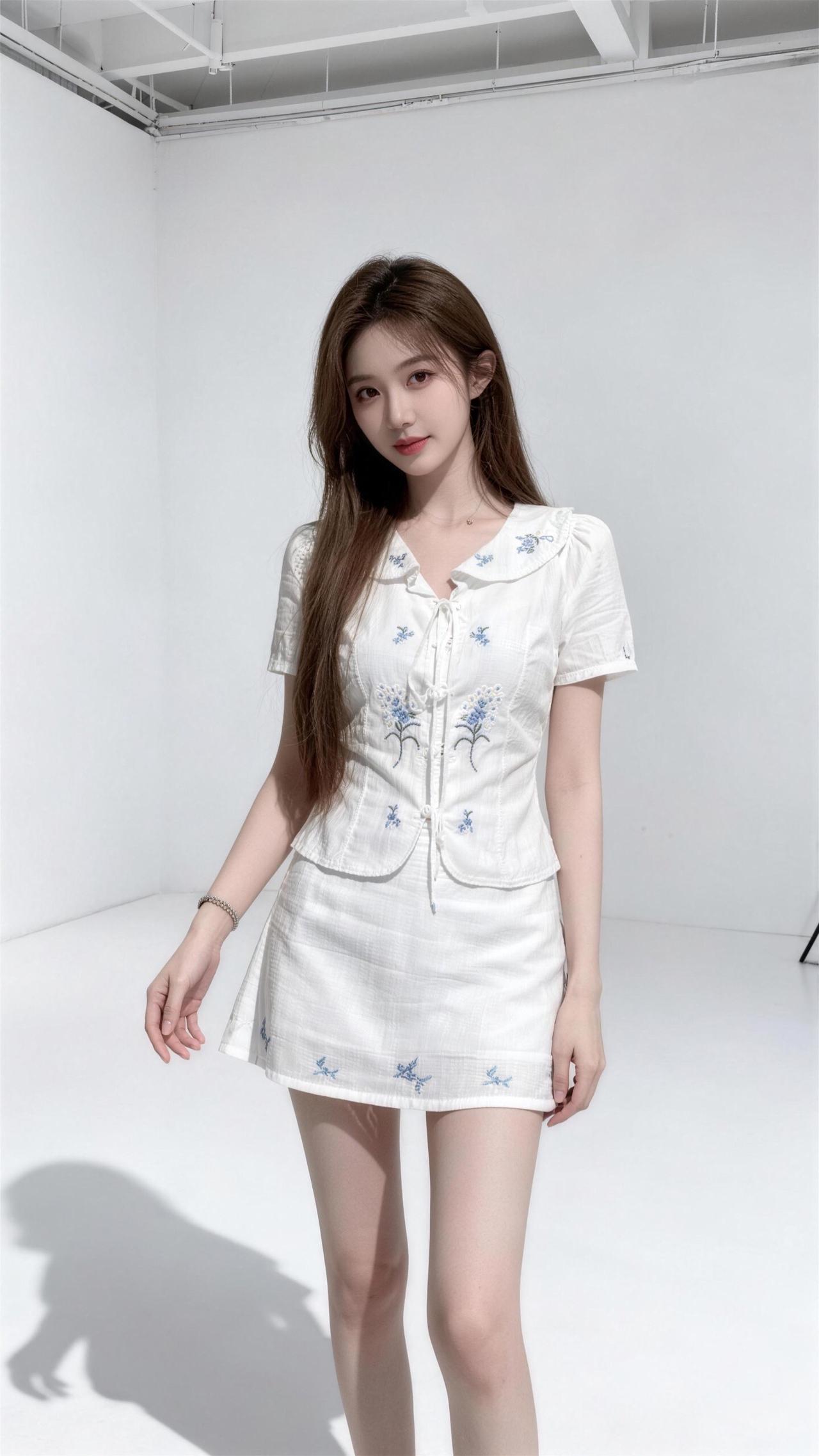 好温柔啊随意穿搭 少女感夏日ootd 我的古早味穿搭 穿搭对我来说易如反掌
