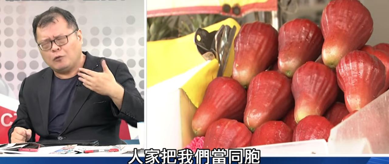在凤梨释迦、台东县长饶庆铃被陆委会点名法办的议题上，台湾媒体人陈挥文批民进党当局