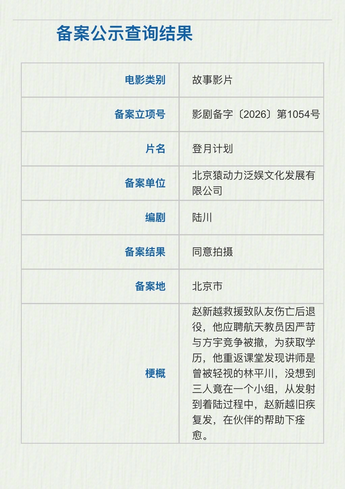 2030年前中国载人登月，陆川的风味电影就来了，很难不怀疑是故意的。而且这100