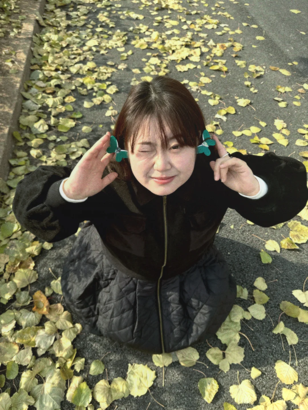 短暂的拥抱了一下冬天