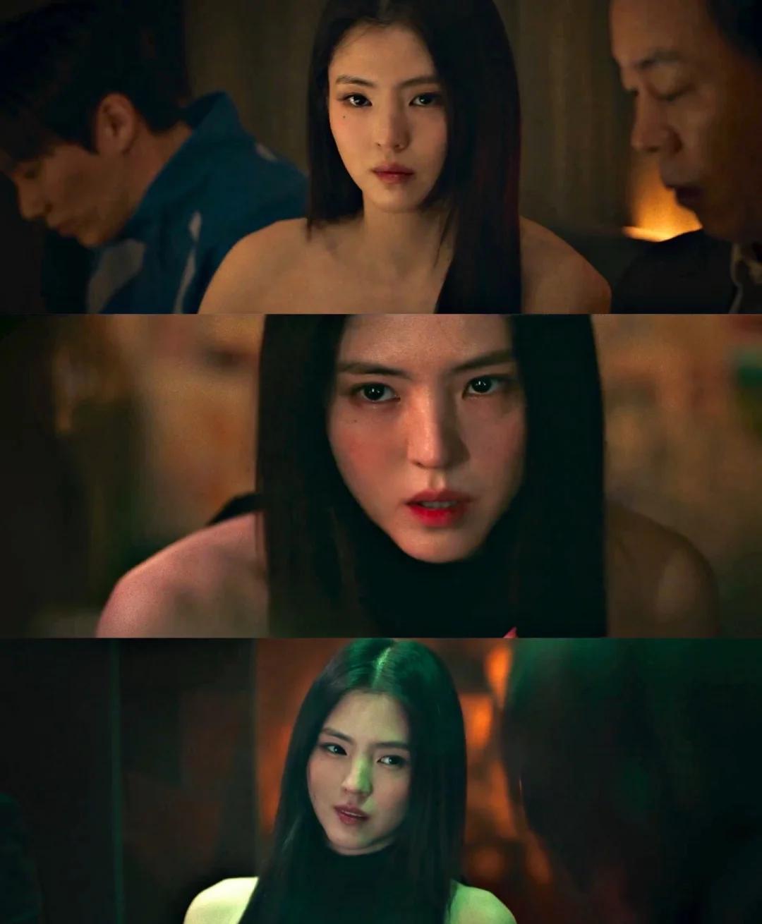 担心她是花瓶的，可以闭嘴了。
权威媒体试映会刚散场，用的词是“脊椎发凉的突破”。