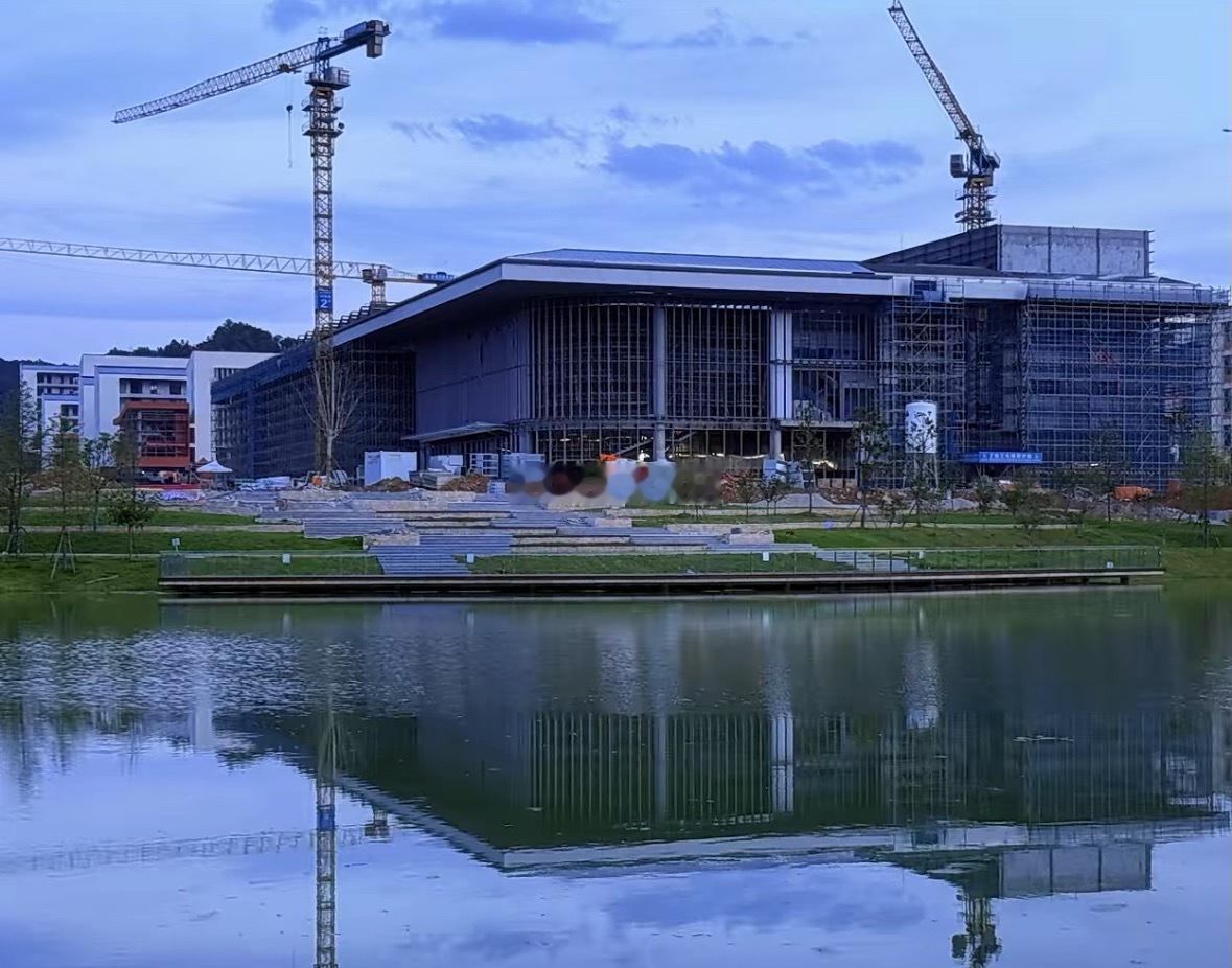 加快建设中的福建农林大学南平校区二期项目助力实现万人规模的校区 