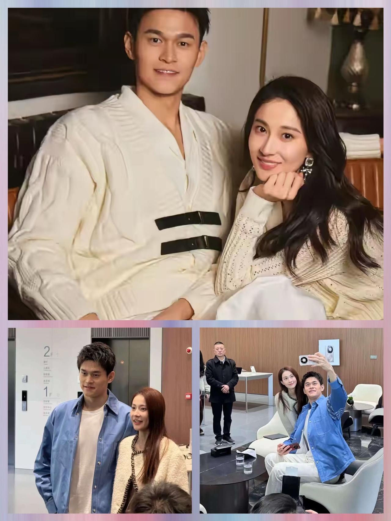 孙杨说，我跟妻子的相识是我母亲介绍的。到现在还记得第一次跟他见面的时候，她穿着一