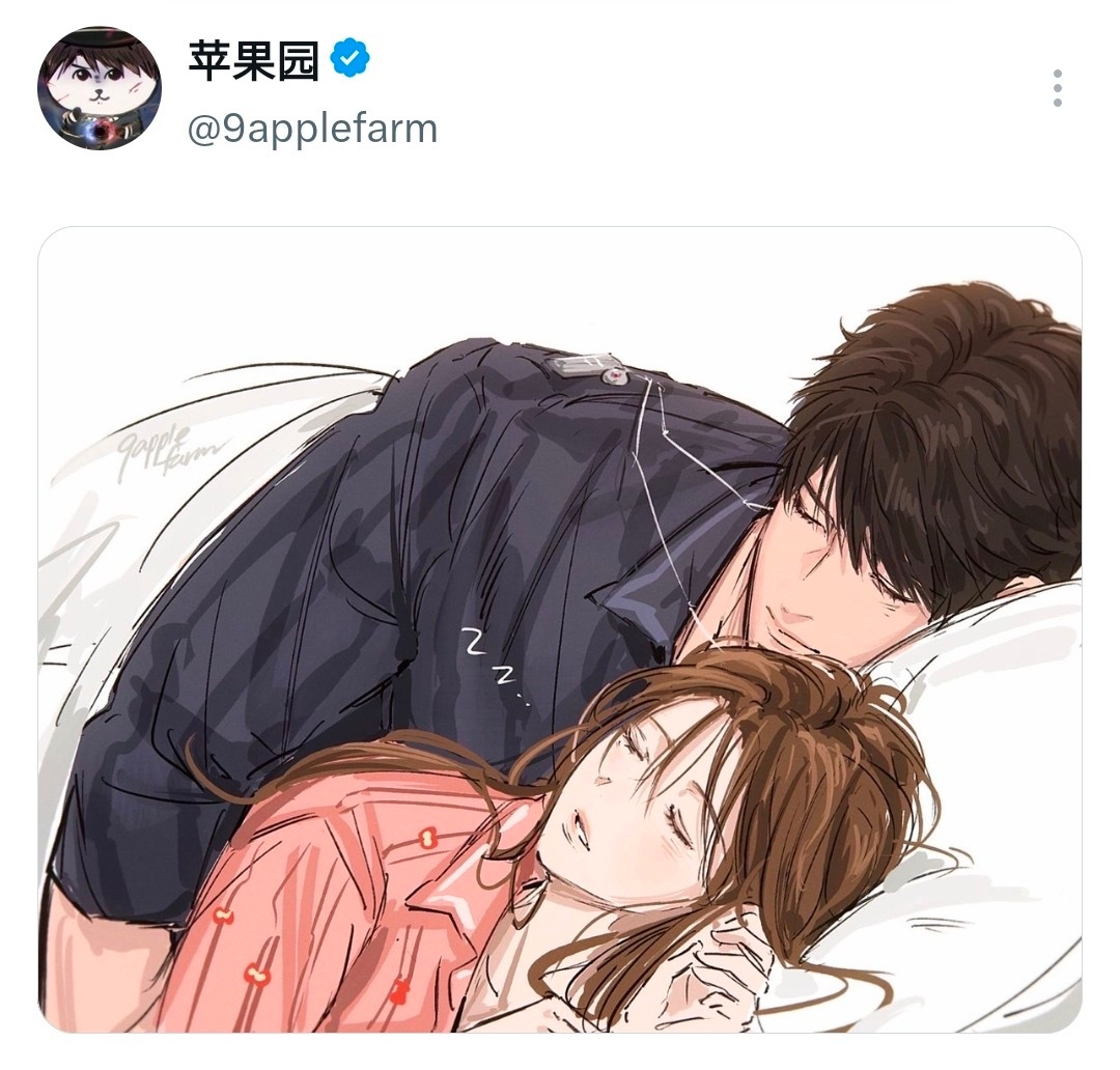 恋与深空[超话]  💤💤搬运自 X：9applefarm恋与深空夏以昼空间站