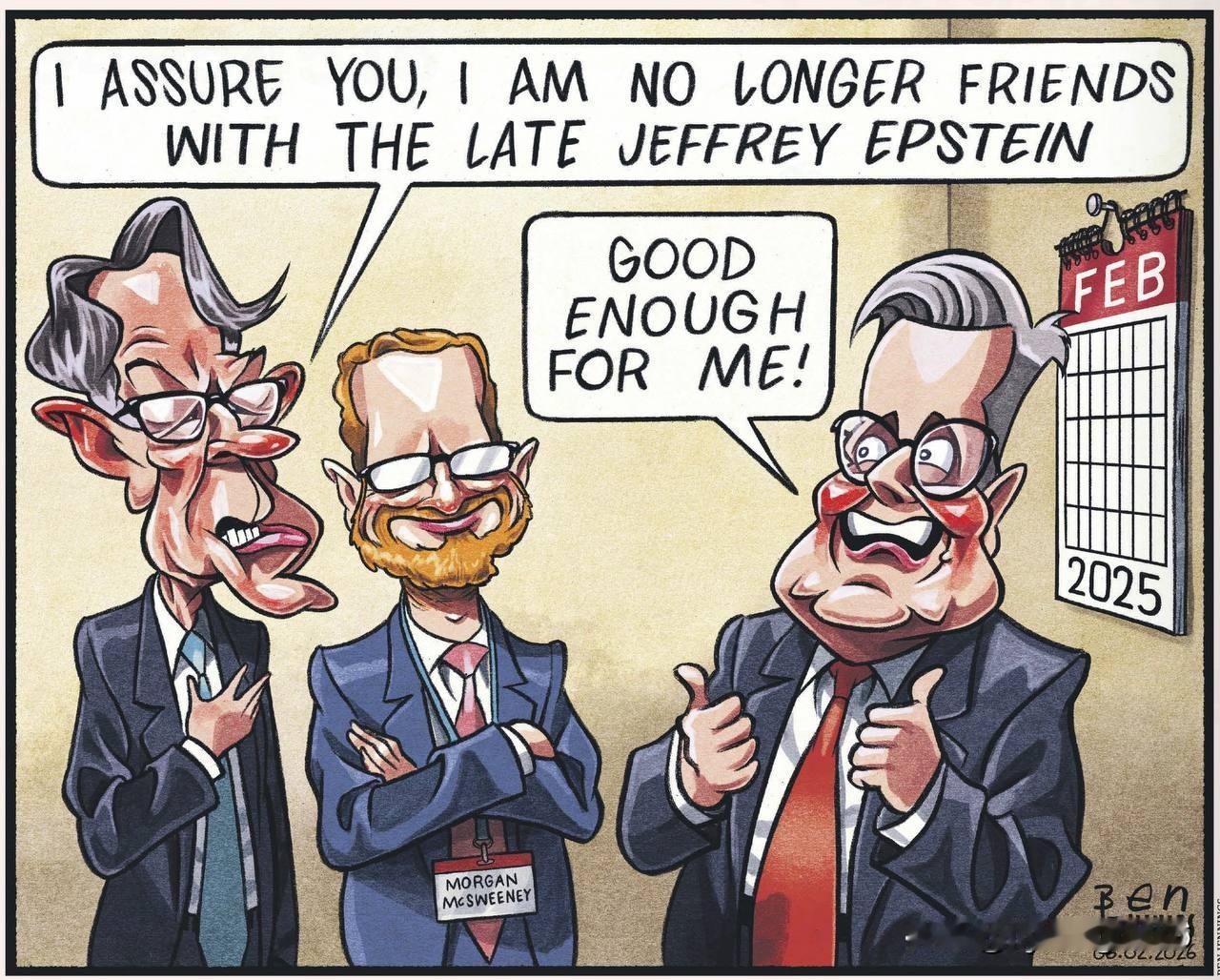 🇬🇧就连工党报纸《卫报》也对斯塔默去年二月任命其好友曼德尔森勋爵担任大使一职