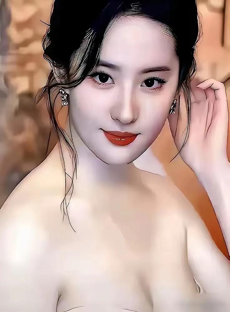 刘亦菲的颜值底子优越、十分耐看，这是毋庸置疑的，但网上将其吹捧成“完美神颜”，属