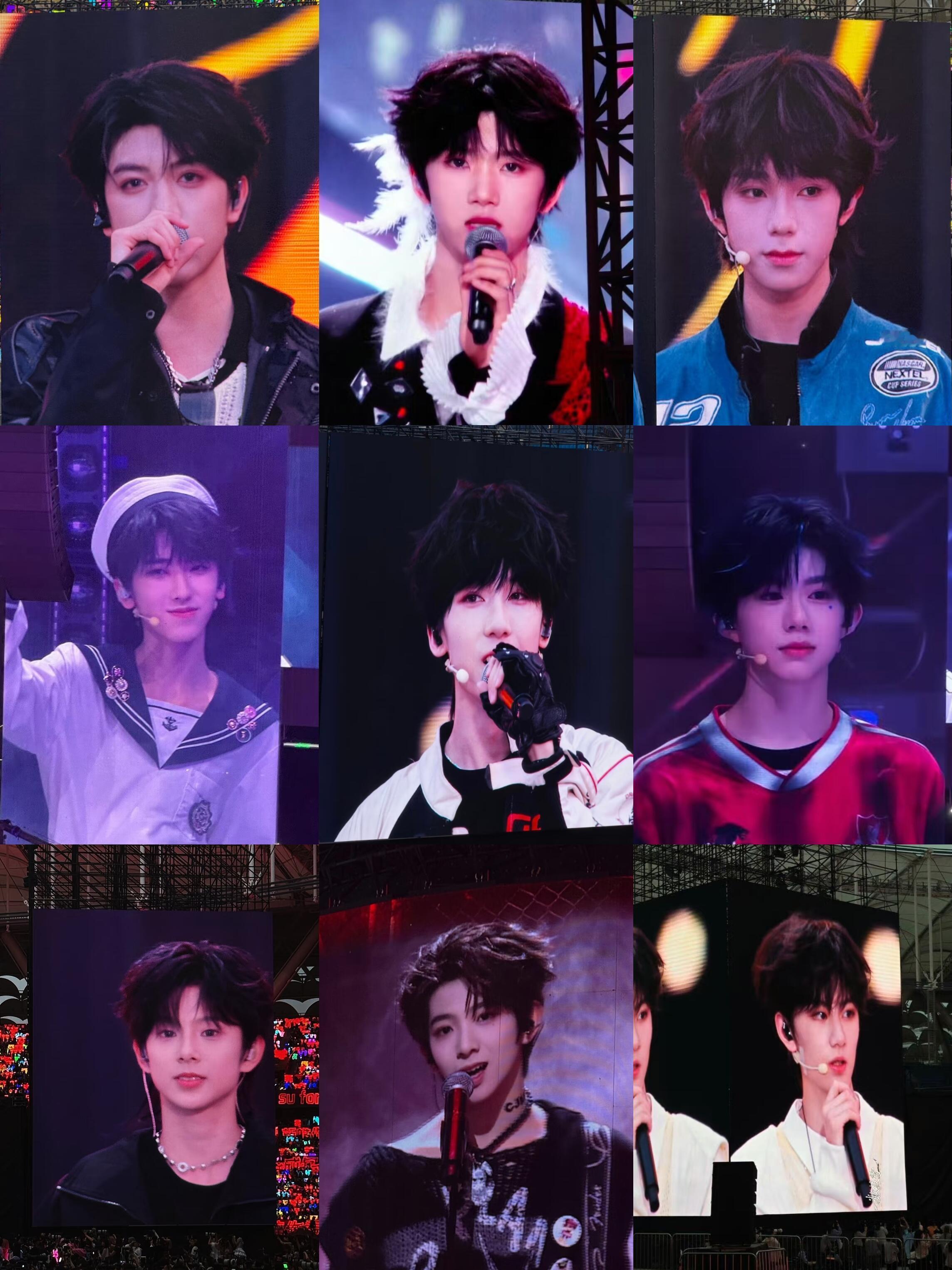 四代大屏生图评价主要是一班＋李煜东 别吵架 都好看这次是大屏 无美颜无滤镜 张桂