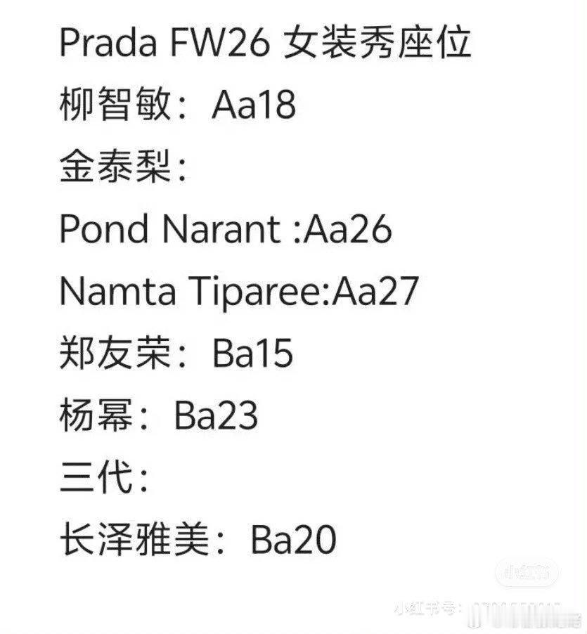 座位图来了，谁是C位 