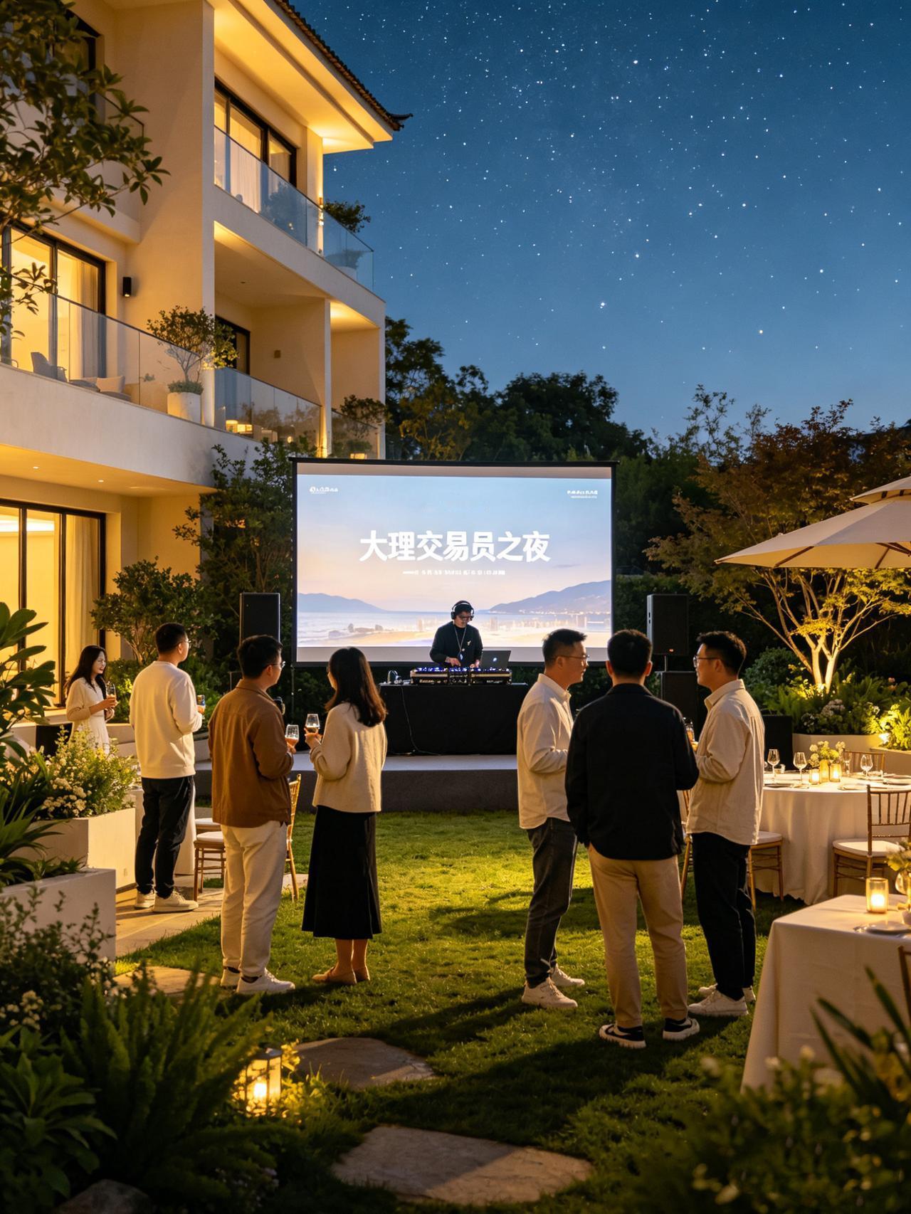 五一之后，我会持续在大理组织“大理交易员之夜”  并且让这个活动一直持续下去。