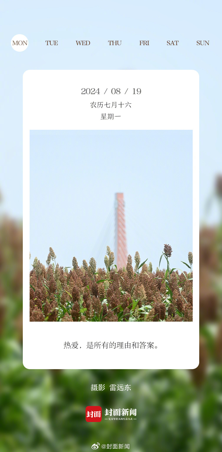 #小封日历# 早安！周一啦！起床的请举手[举手] ​​​