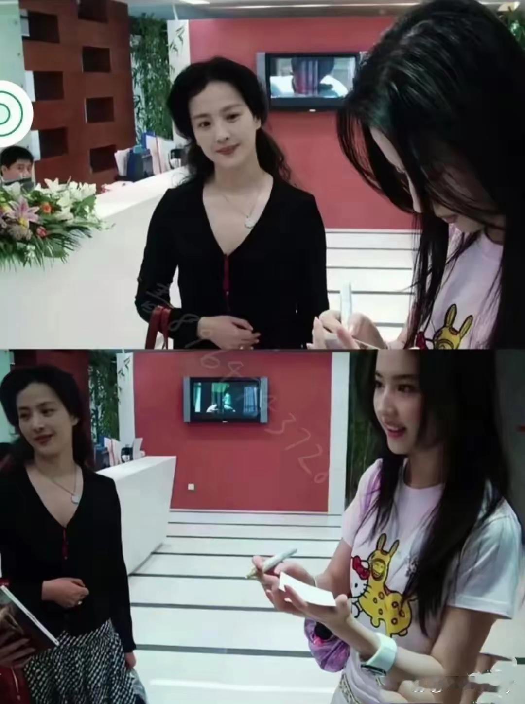 刘亦菲妈妈真是绝代佳人 ​​​