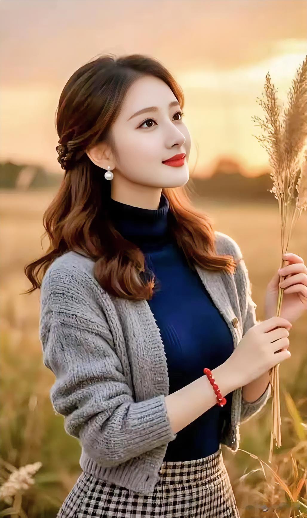 笑在生活
美在善良
乐在知足
福在健康