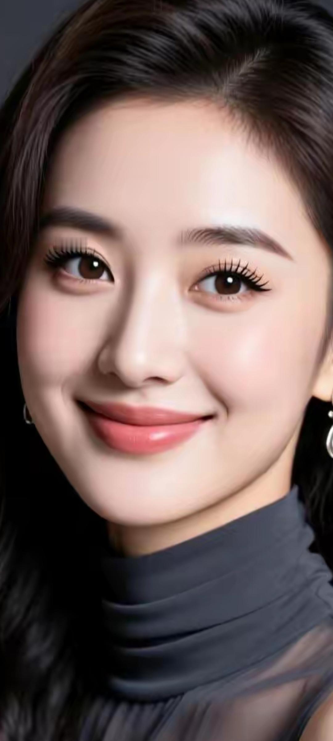 甜美笑容，优雅气质，完美妆容，时尚穿搭