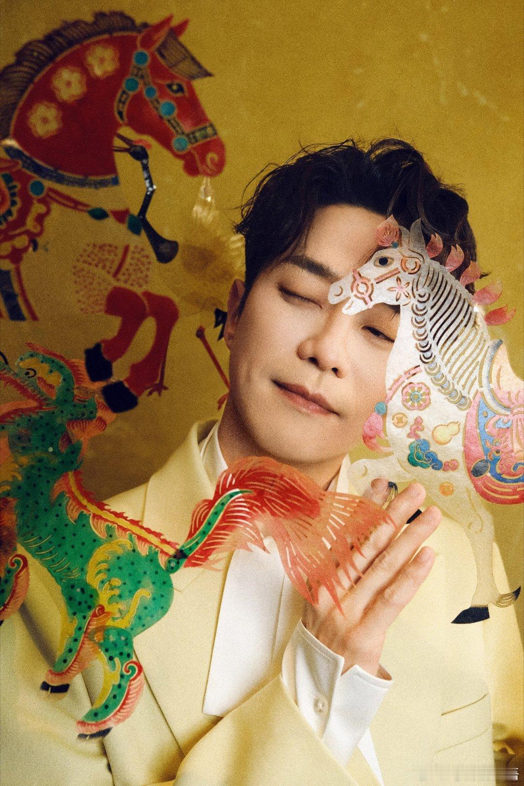 张栋梁新年抓马2.0 用皮影演绎新年“光影魔法”，这创意简直绝绝子！画面舒适度满