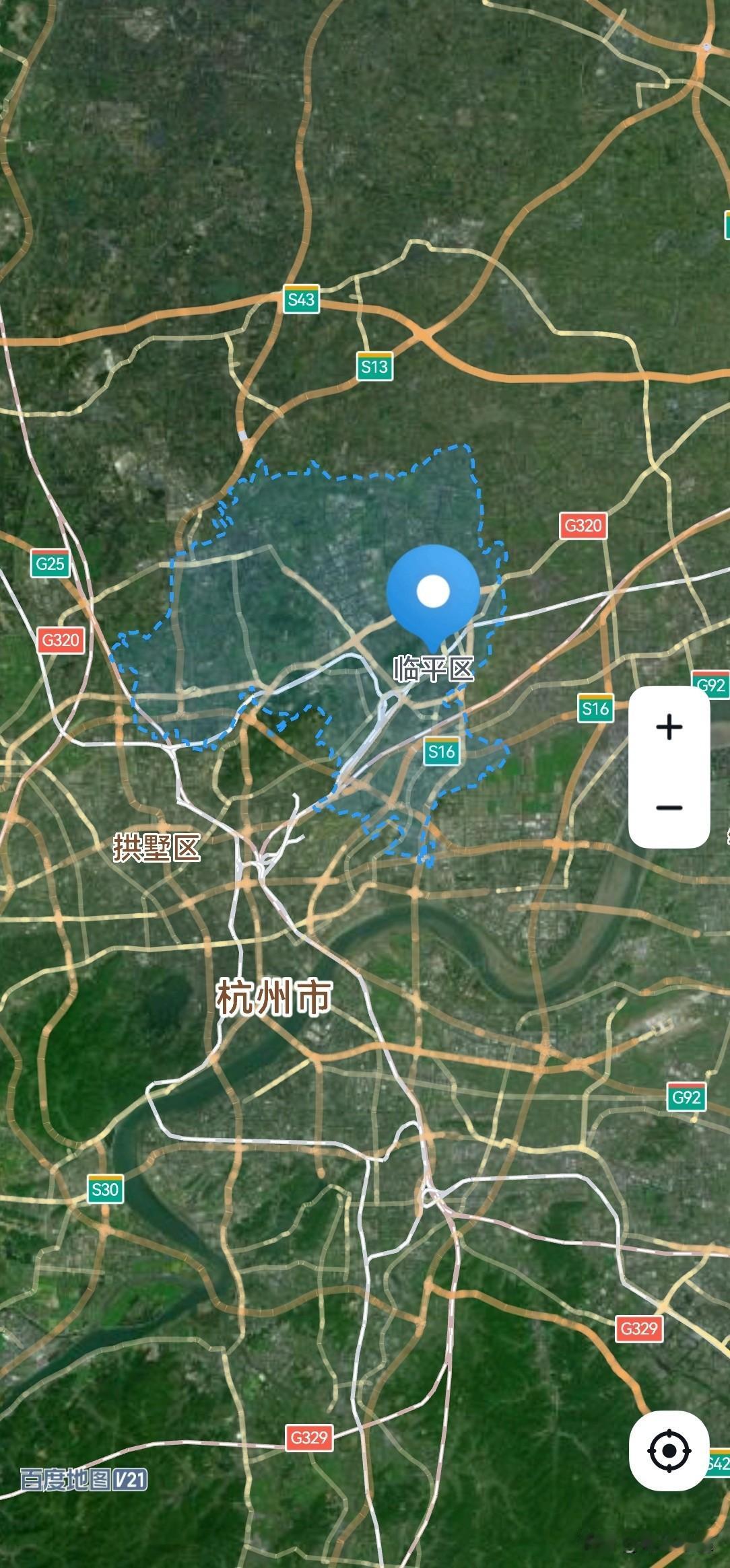 杭州，从应急1到临平区2是拔提用重吗？
临平区，总面积286平方公里，占杭州（1