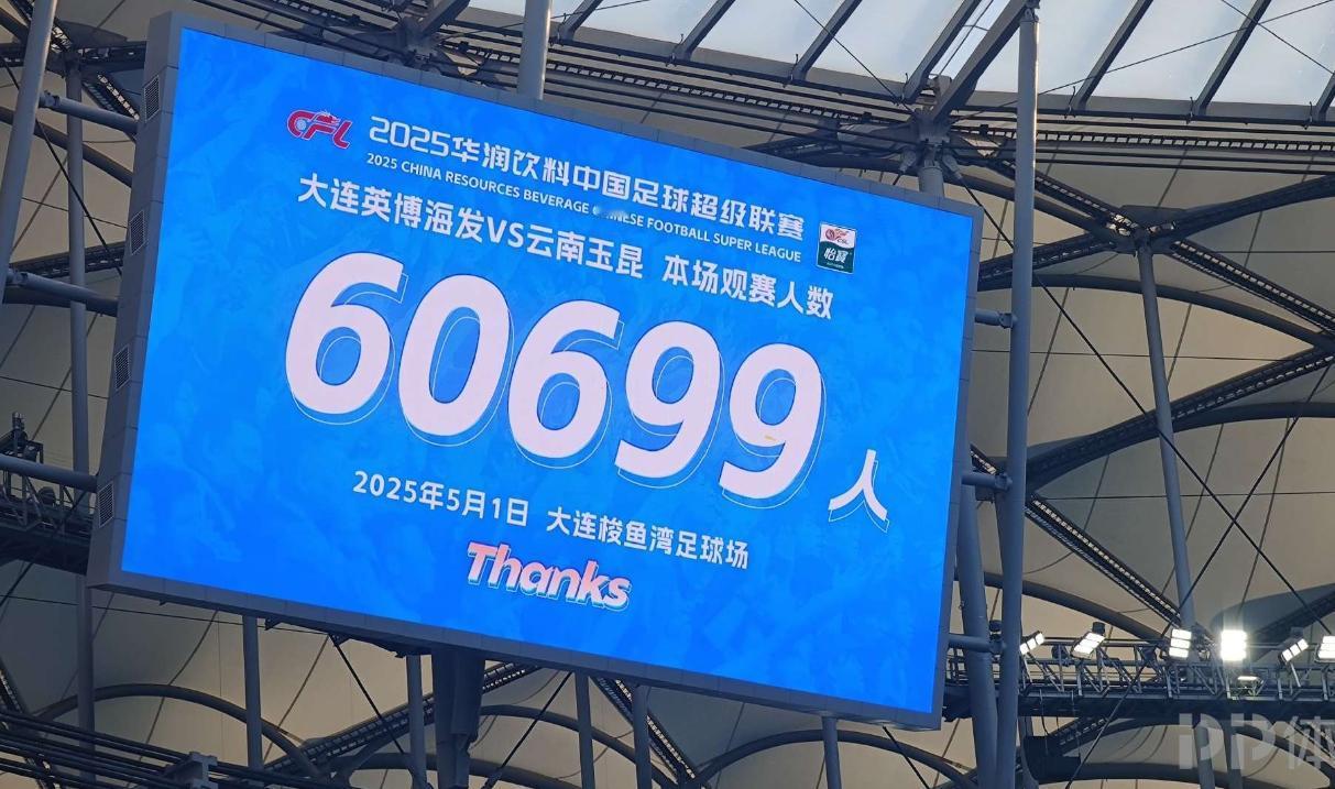 大连球迷真牛啊，本赛季7个主场，上座率场场第1，具体人数如下：
第三轮VS长春亚