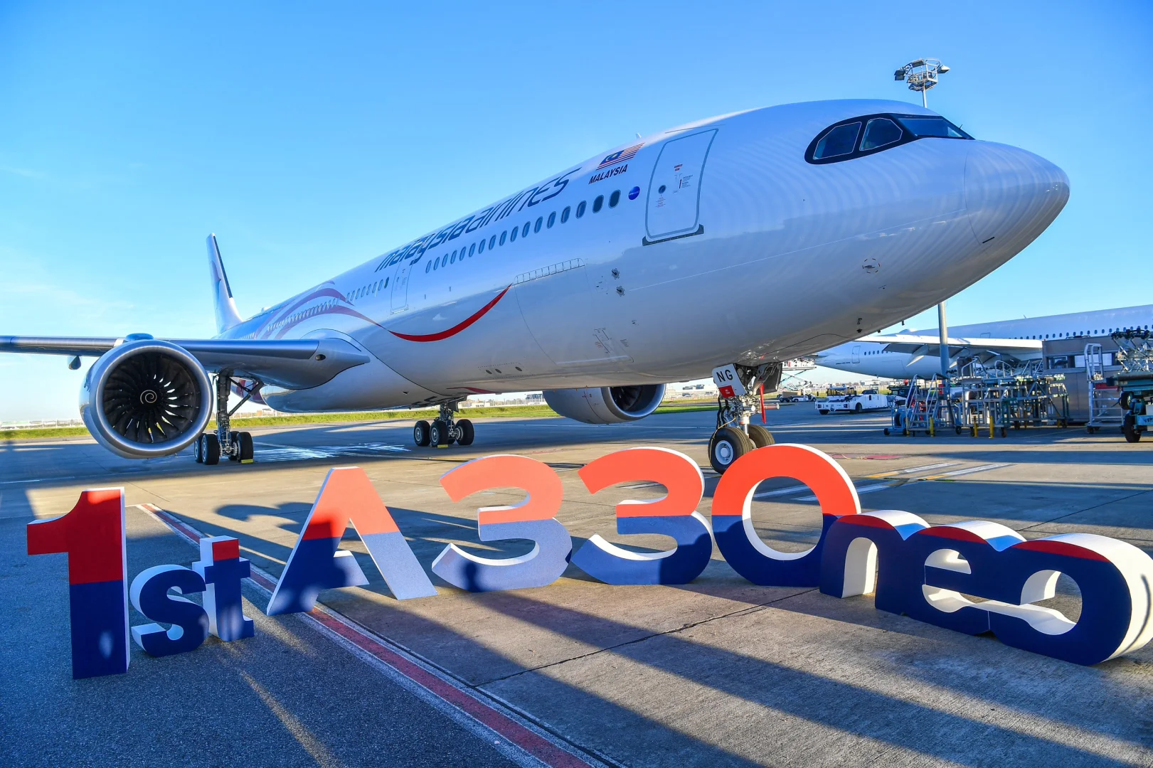 马航接收首架A330neo