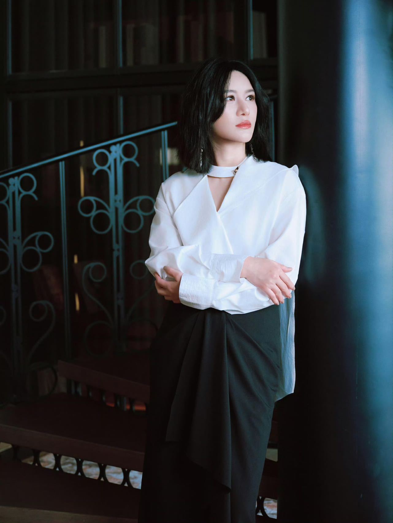 尚雯婕抽查李佳琦英文尚雯婕当起李佳琦的临时英文老师，认真抽查发音。学霸的教学模式