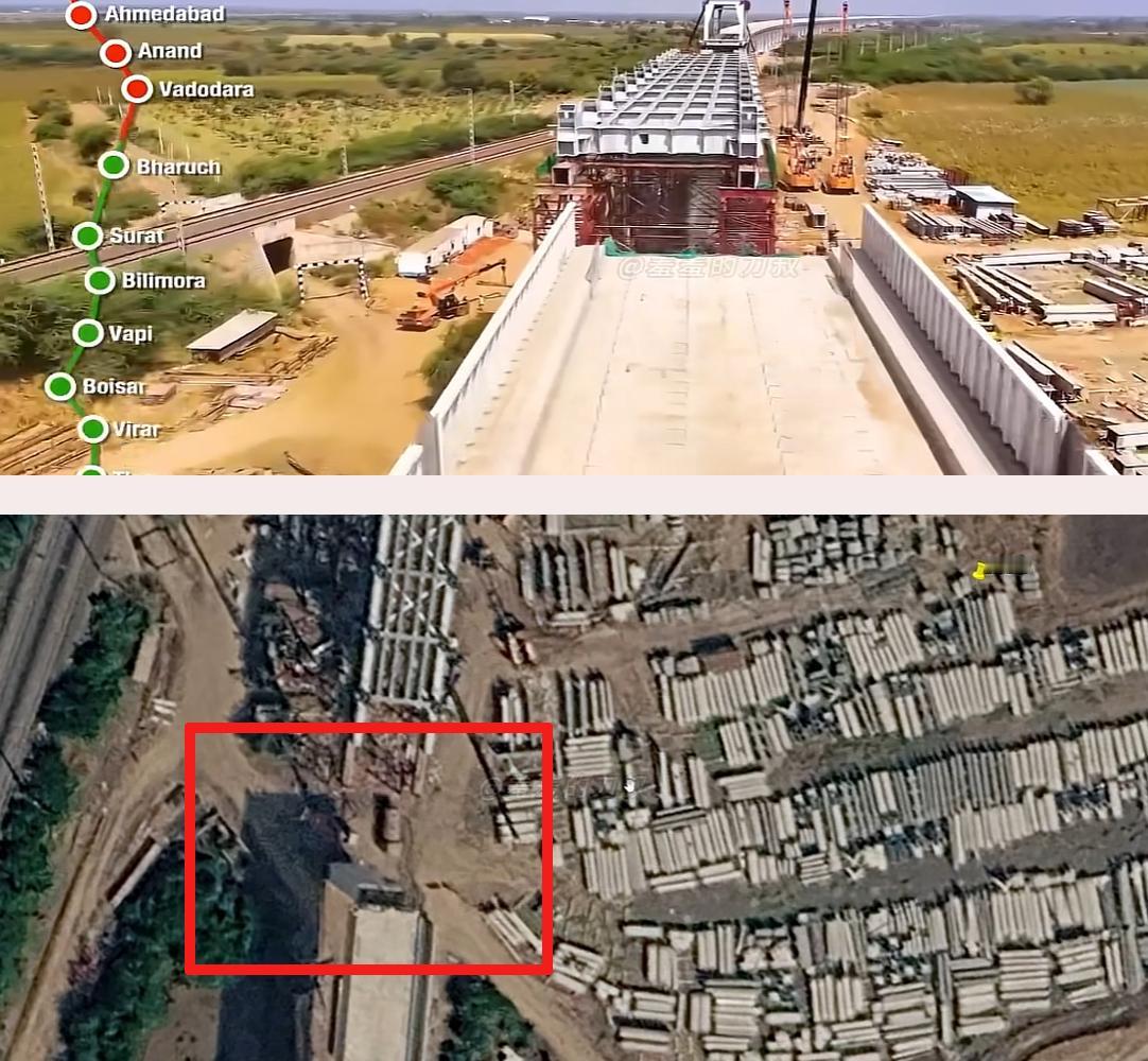 印度高铁项目路桥工程曝出重大施工失误，高架桥衔接点位出现近两米偏差，两段桥体无法