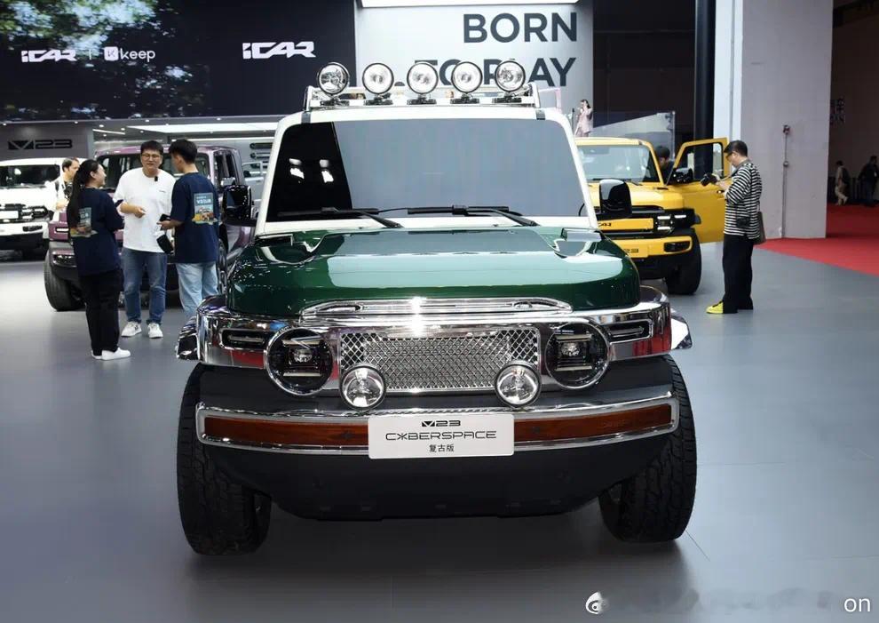 【iCAR V23复古版将于7月21日正式上市】新车在原本就挺有特点的普通版V2