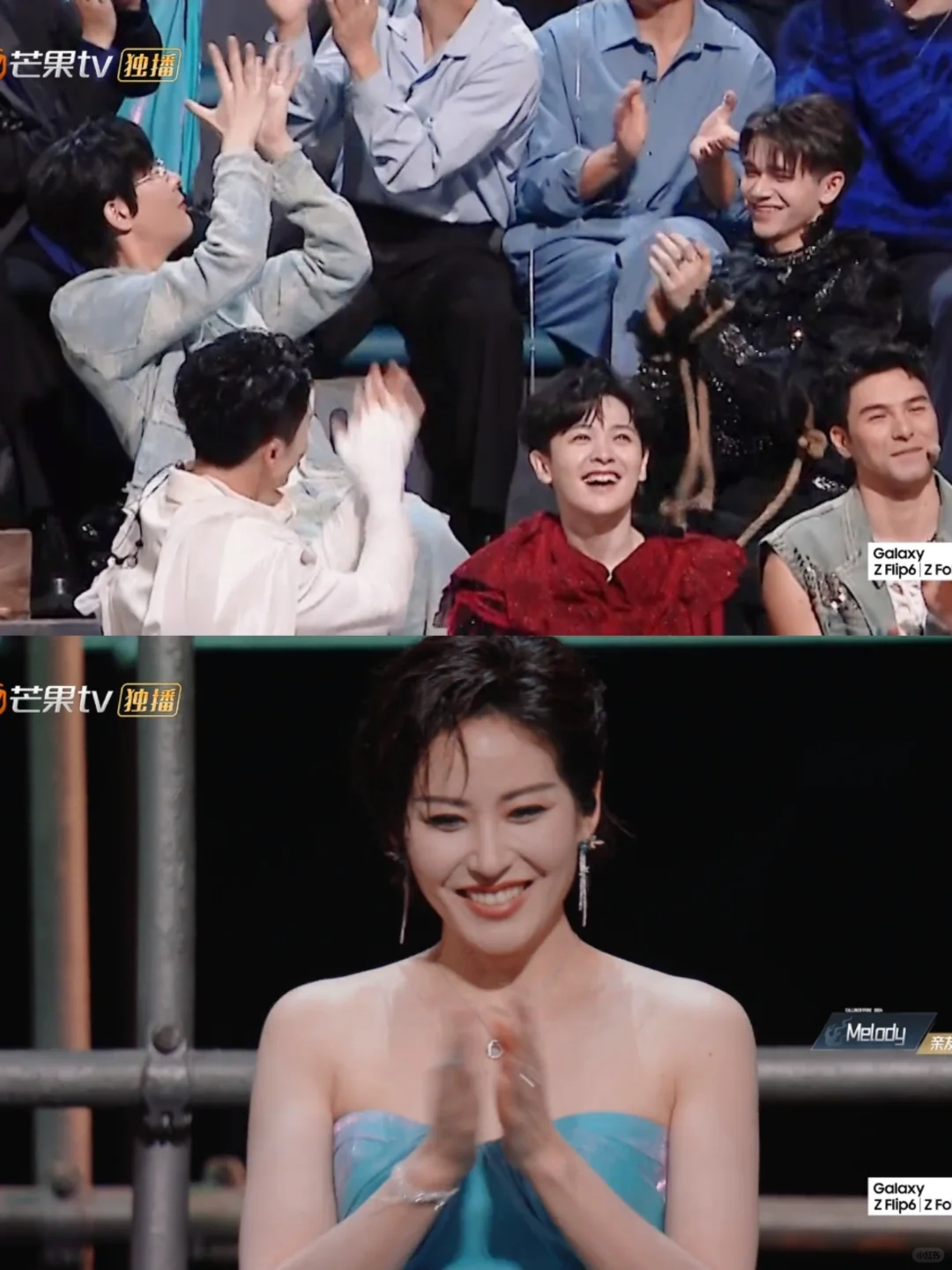 雅嫂好漂亮，好般配