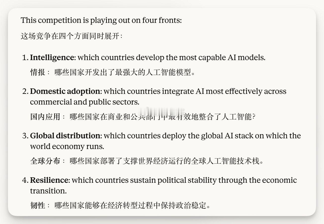 中美元首达成一系列新共识Anthropic在最新的文章中设想了2028年美中AI