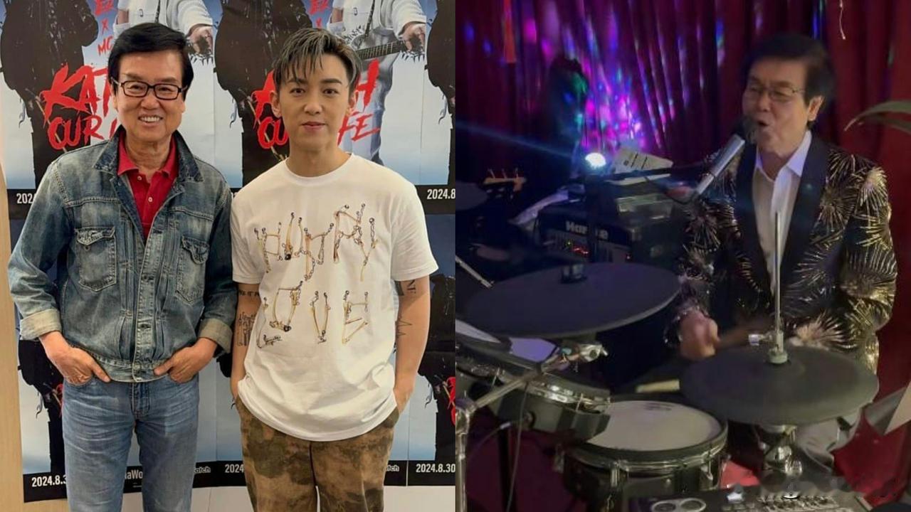 黄百鸣35字回应唱《记忆棉》爆红　打住鼓唱《爱情陷阱》技惊四座
黄百鸣早前唱MC