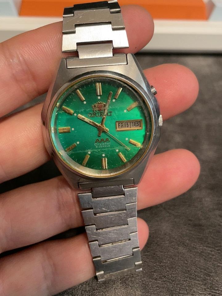 5块钱淘的机械手表