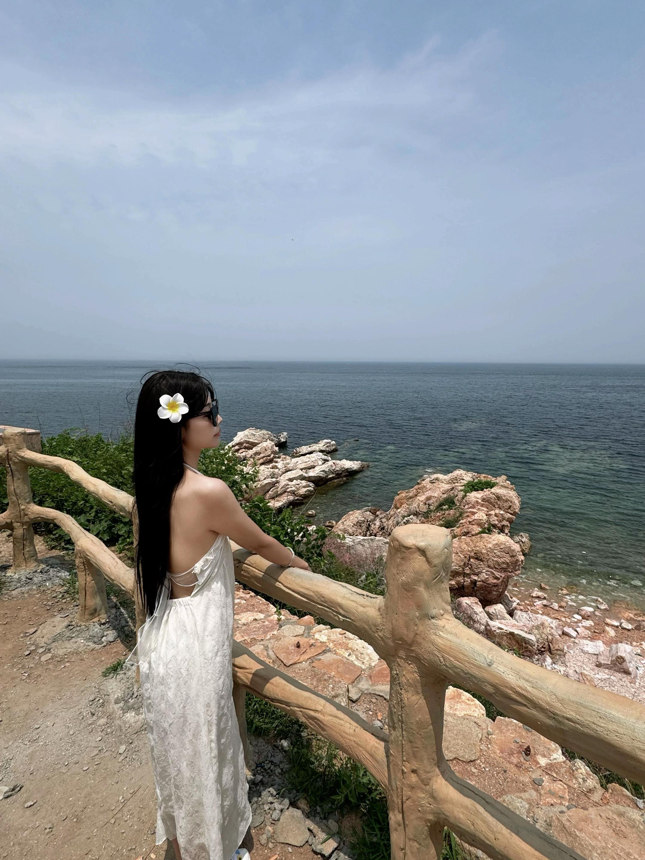 听说海岛来了位女明星 没错，就是我本人🌊