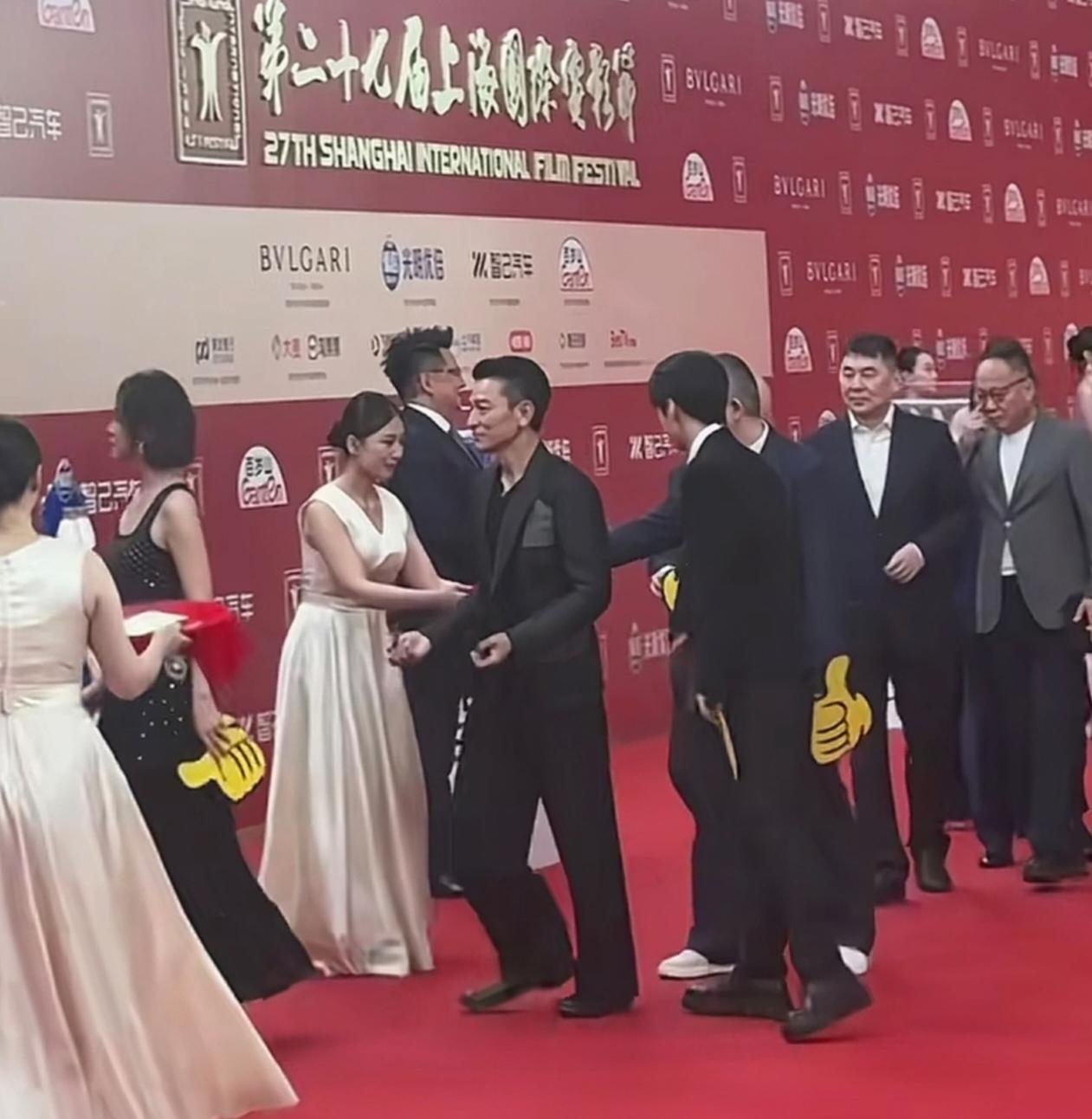 2026年6月14日第27届上影节开幕红毯，《无名之辈2》剧组齐聚亮相，刘德华、