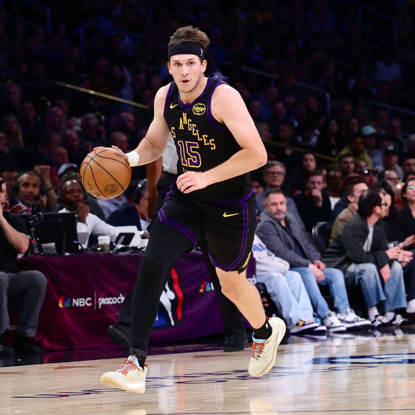 小里更新ins💜💛里夫斯洛杉矶湖人