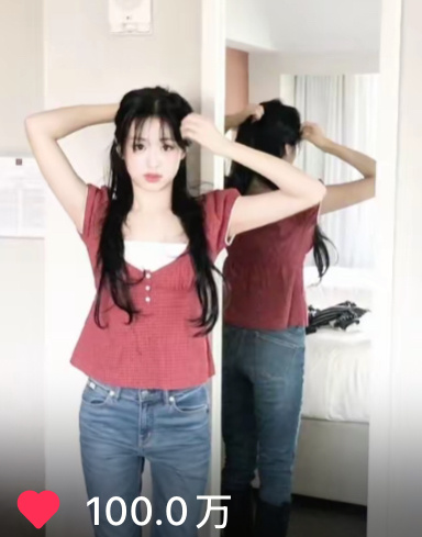 这则Vlog终于百万了 恭喜六女一🎉让我们恭喜雅贤收获第二则中抖百万赞 也是队