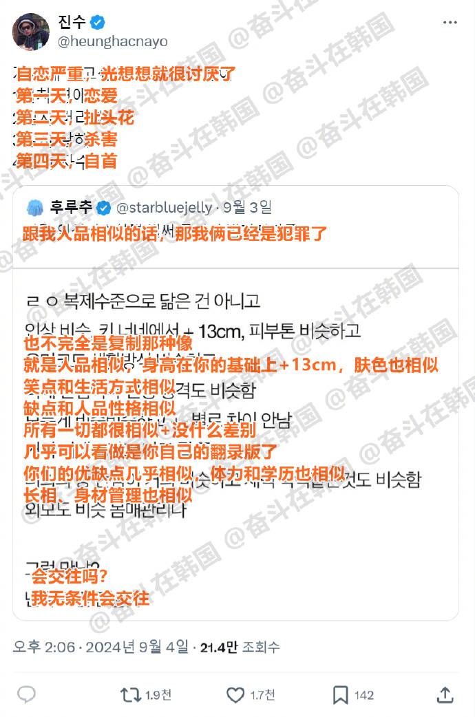 假如遇见一个复制版的自己，你会交往吗？海外新鲜事 ​​​热点现场 ​​​