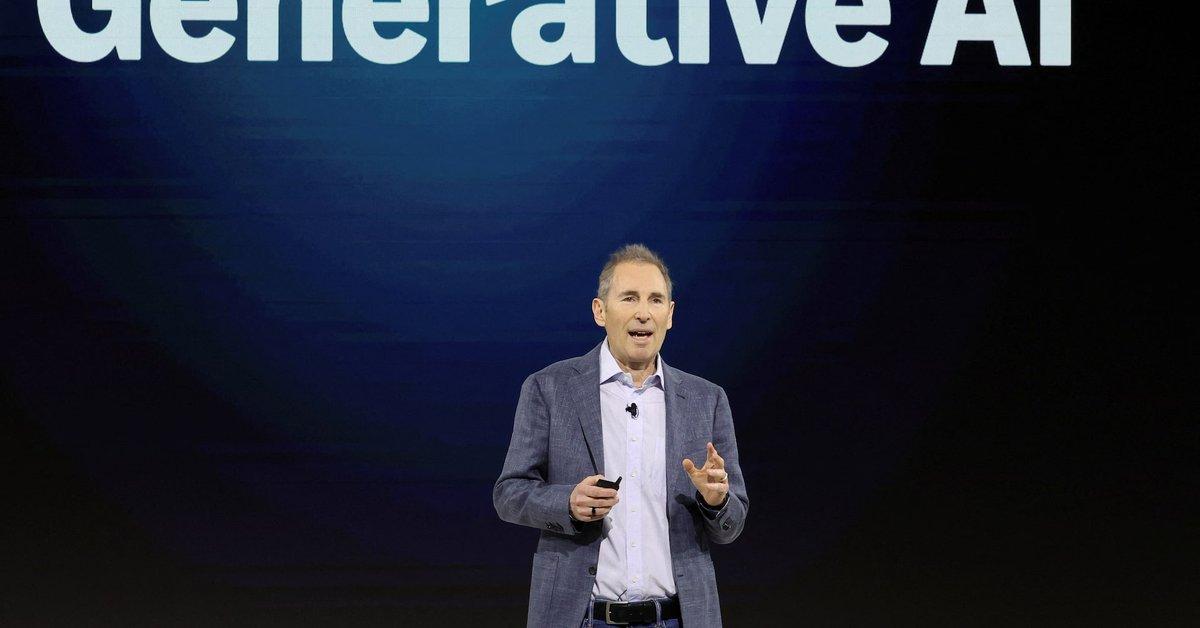 [To learn English]
Amazon CEO Andy Jassy